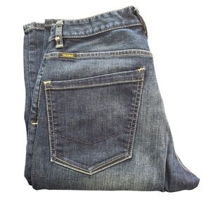 EUC Volcom Dark-Blue Wash Slight Flare Men's Jean